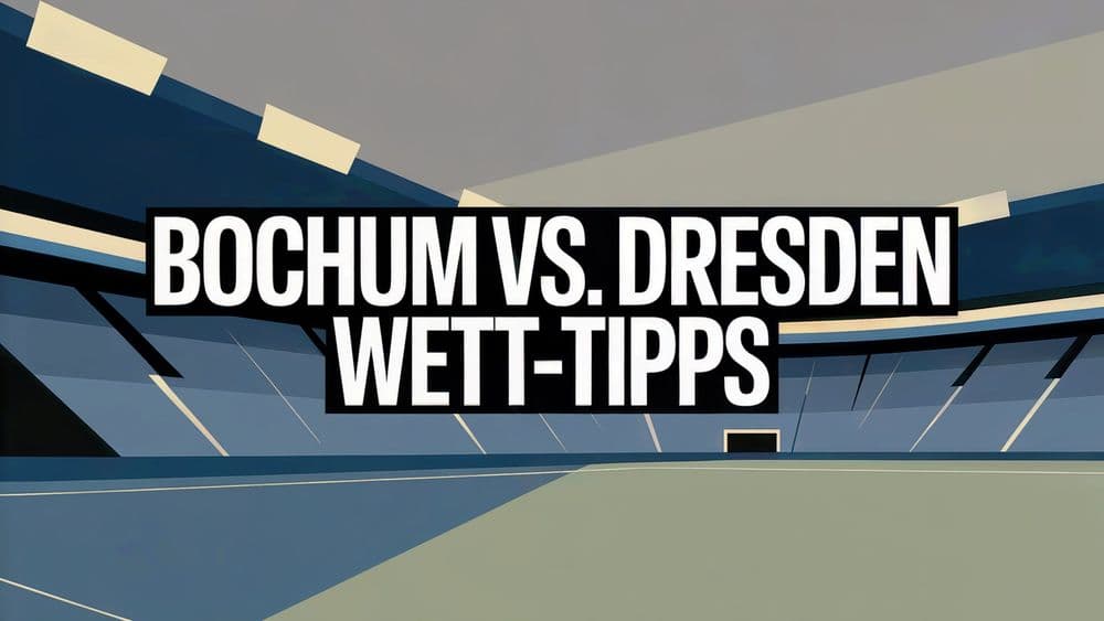 VfL Bochum - Dynamo Dresden Wett-Tipps am 21.11.2025.
