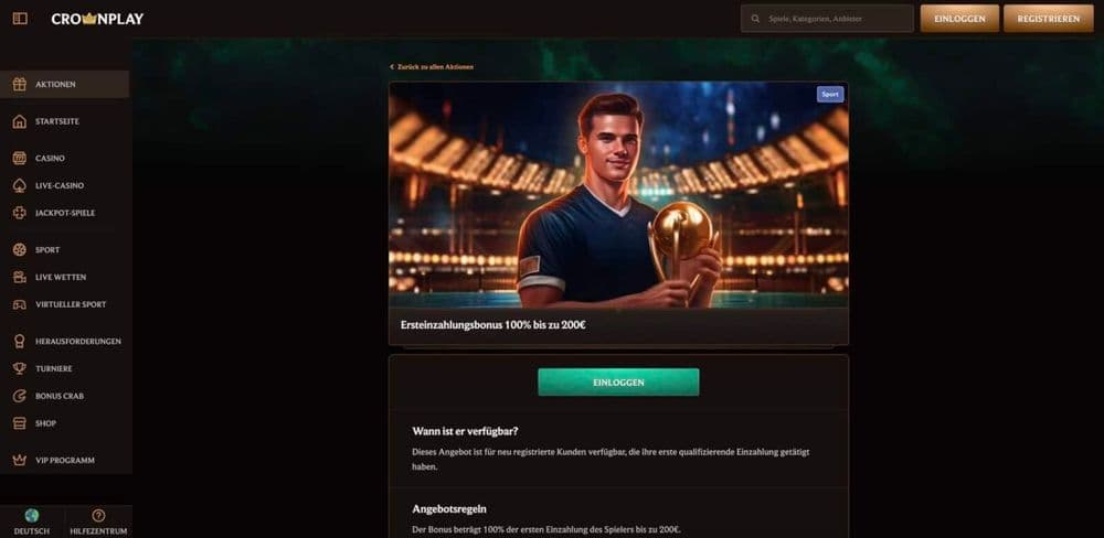 Crownplay Bonus