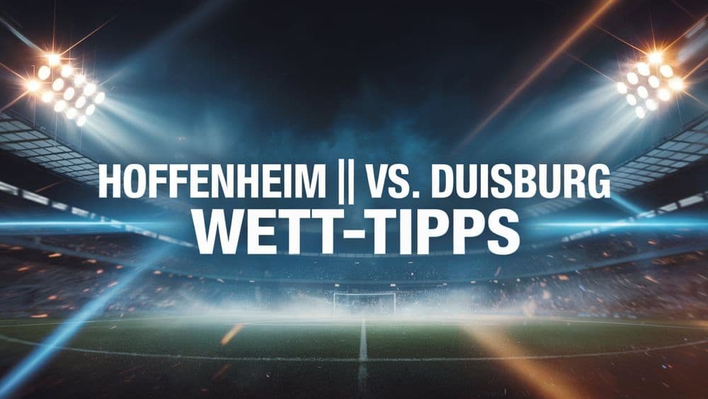 TSG Hoffenheim || - MSV Duisburg Wett-Tipps am 21.11.2025.