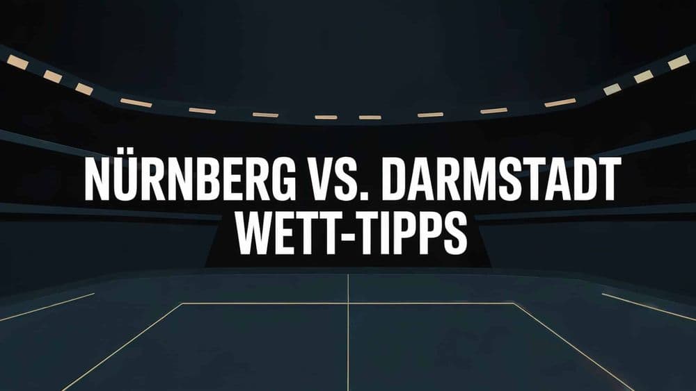 1. FC Nürnberg vs. Darmstadt 98 Wett-Tipps am 08.08.2025.