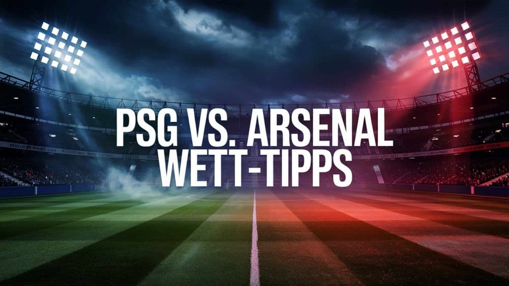 Paris Saint Germain vs. FC Arsenal Wett-Tipps am 07.05.2025.