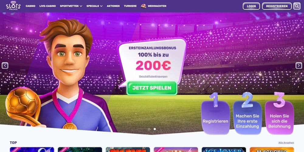 Slotspalace Bonus