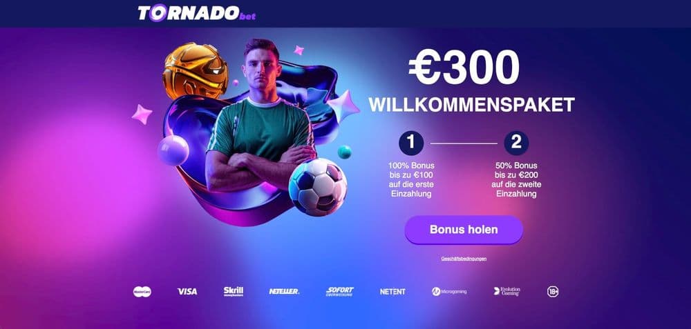 TornadoBet Bonus