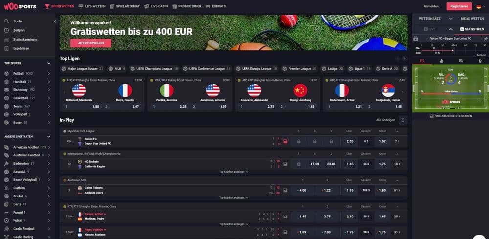 WooSports Bonus
