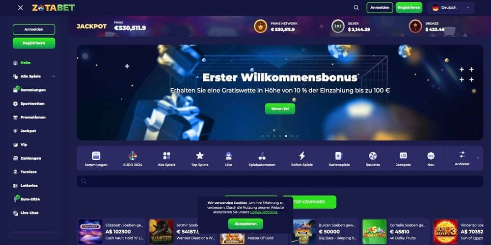 ZotaBet Bonus