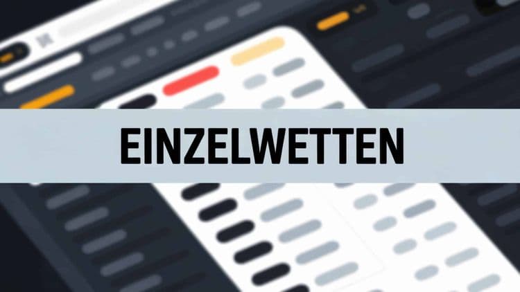 Einzelwetten