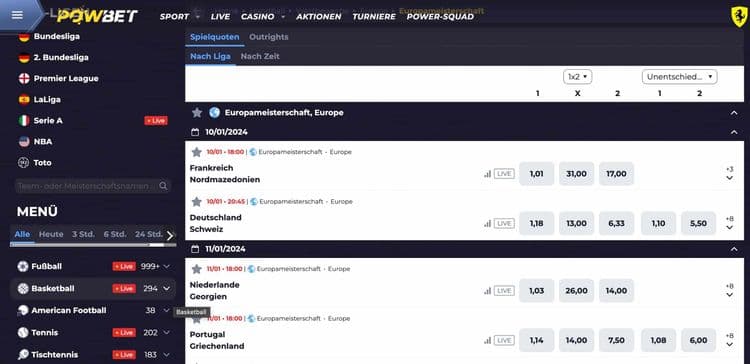 Handball EM Wetten