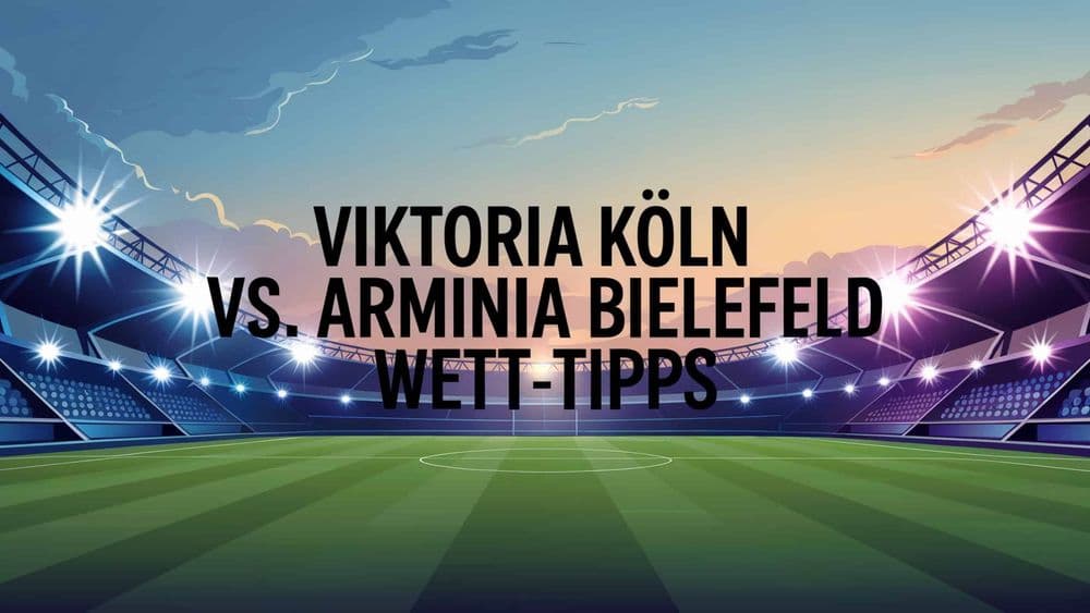 Viktoria Köln - Arminia Bielefeld Wett-Tipps am 13.04.2025