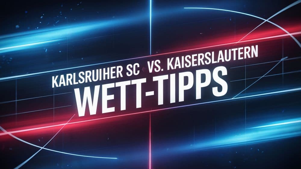 Karlsruher SC vs. FC Kaiserslautern Wett-Tipp & Prognose zum 18.10.2025