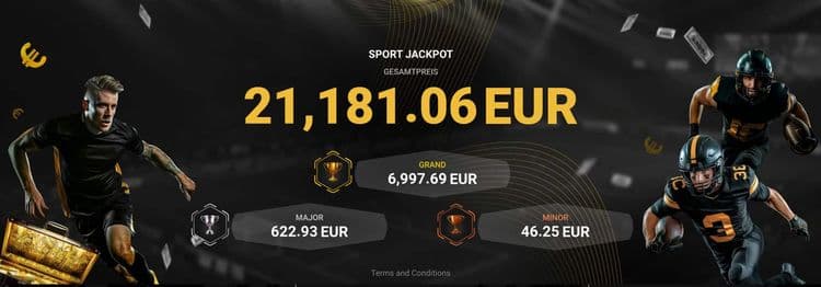 BetiBet Sportwetten Jackpots