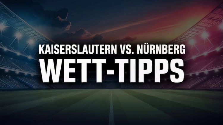 Kaiserslautern - Nürnberg Wett-Tipps und Prognose | 26.10.2025