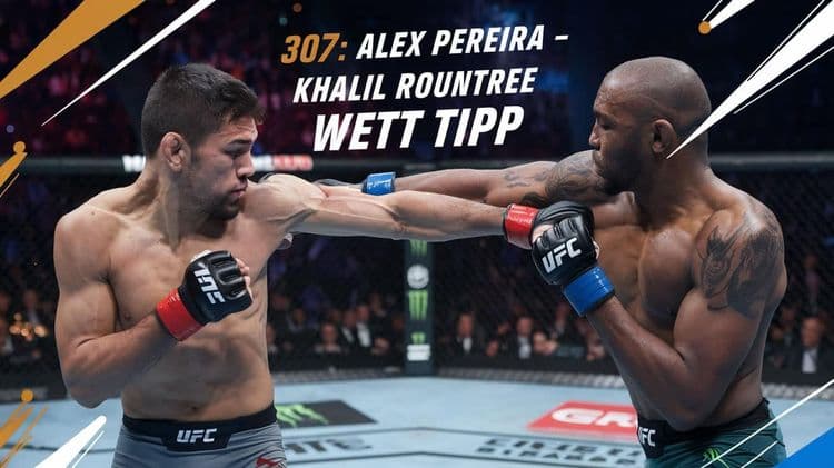 UFC 307: Alex Pereira - Khalil Rountree Wett Tipp