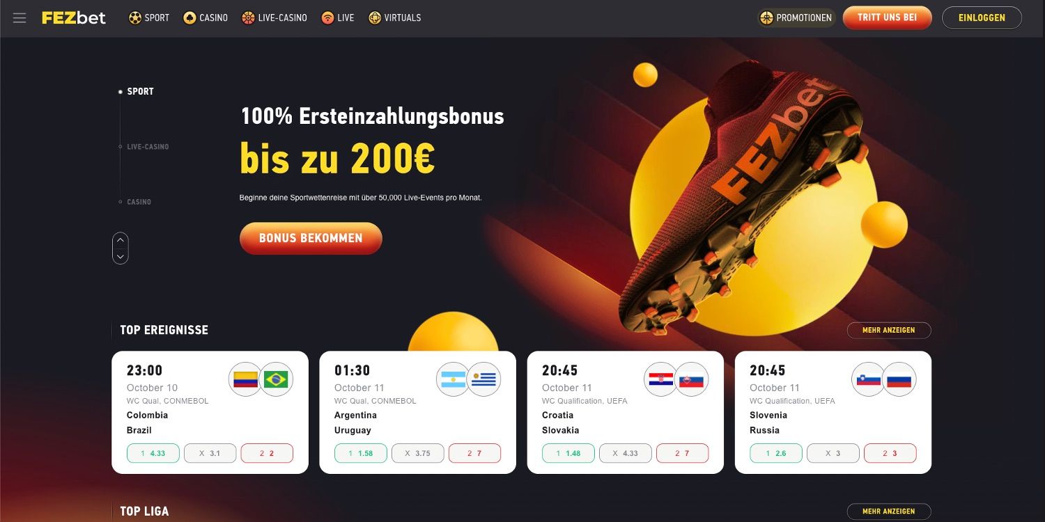 Fezbet Bonus