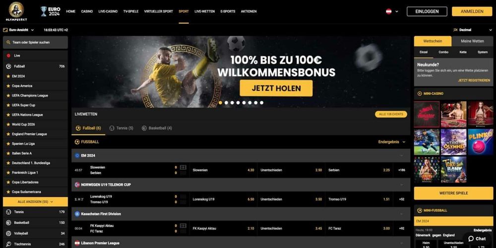 Olympusbet Bonus