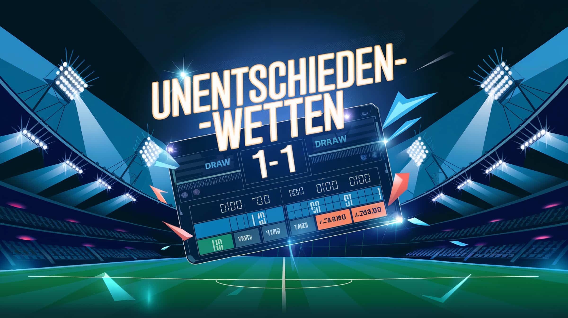 Unentschieden Wetten: Strategien & Tipps im Überblick
