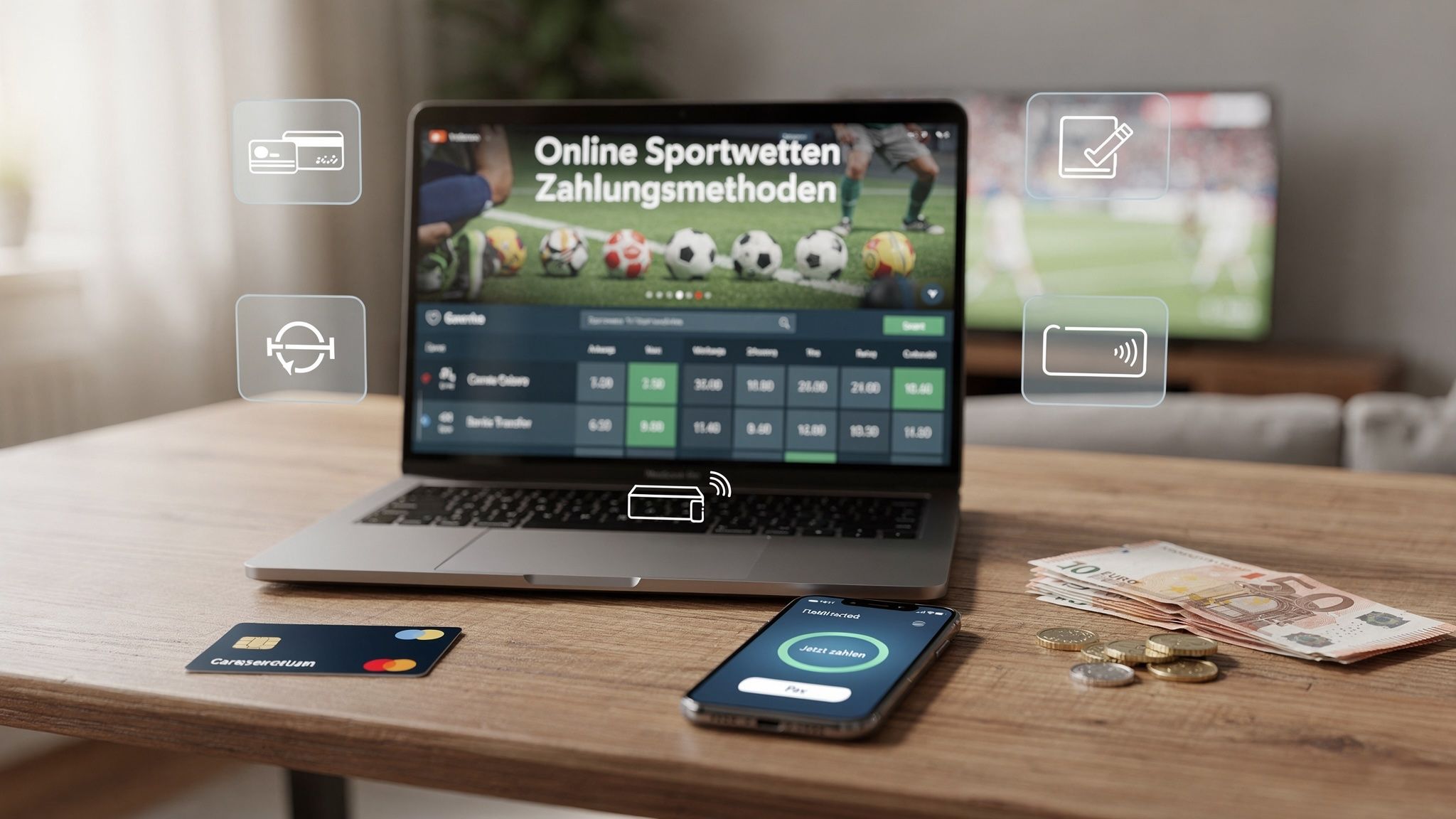 Online Sportwetten Zahlungsmethoden
