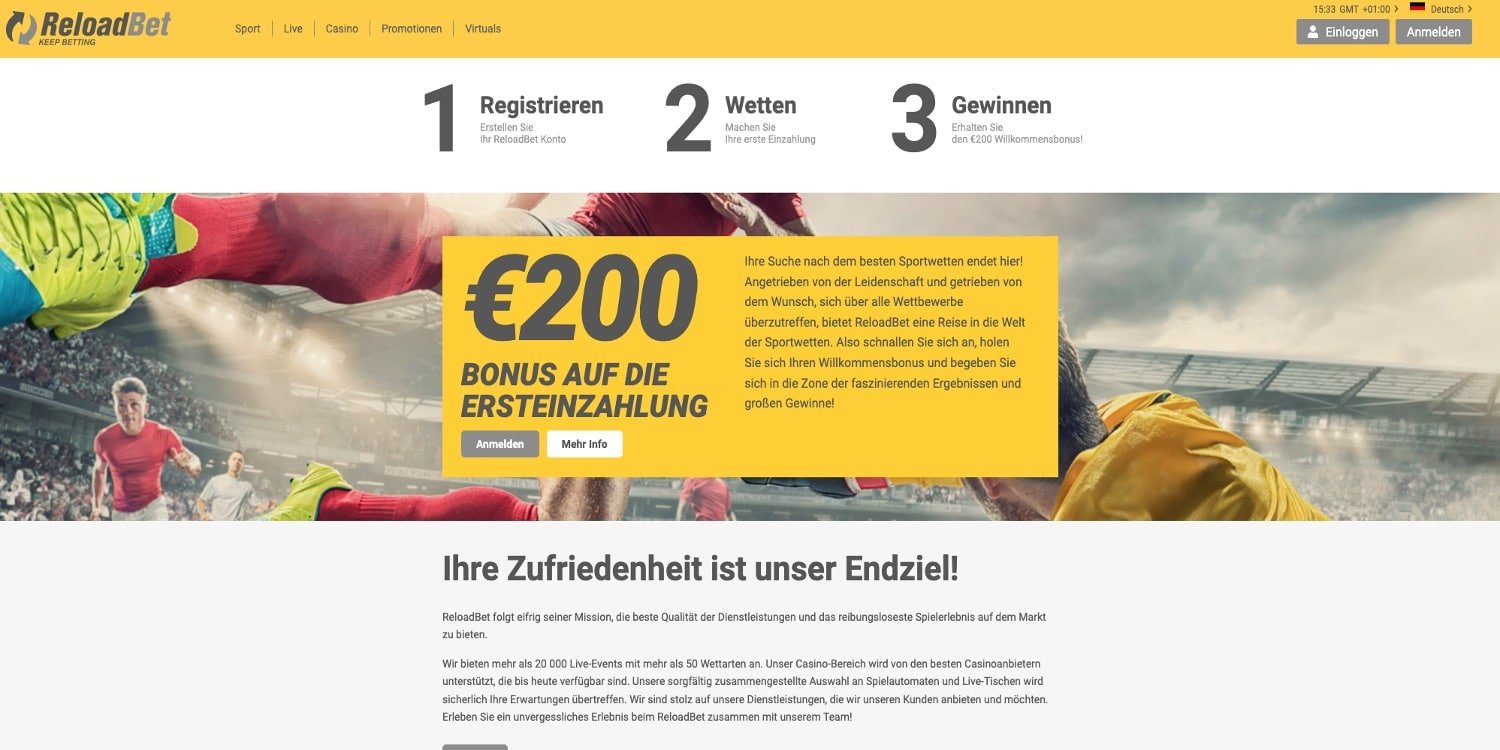 ReloadBet Bonus