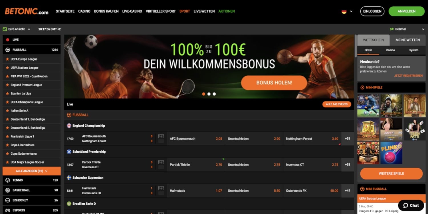 Betonic Bonus