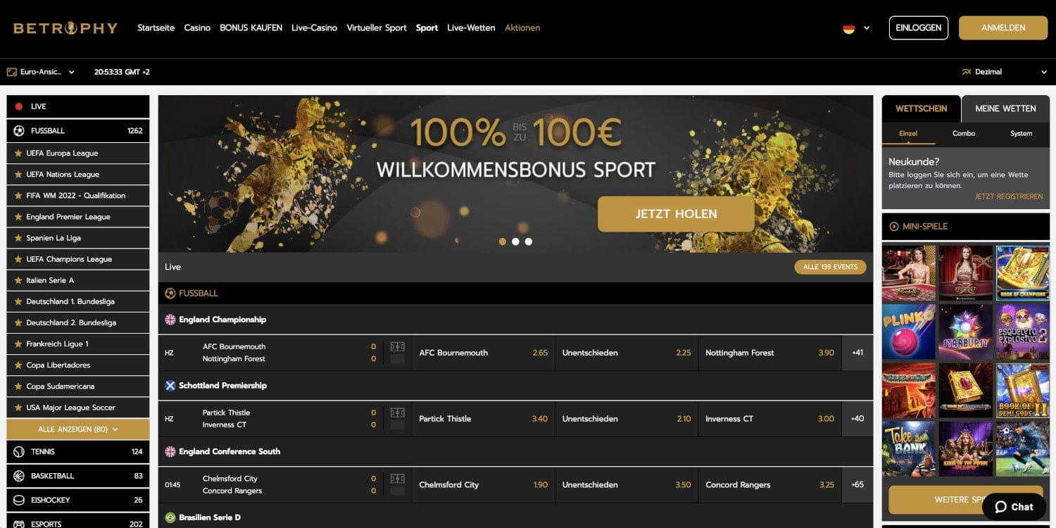 Betrophy Bonus
