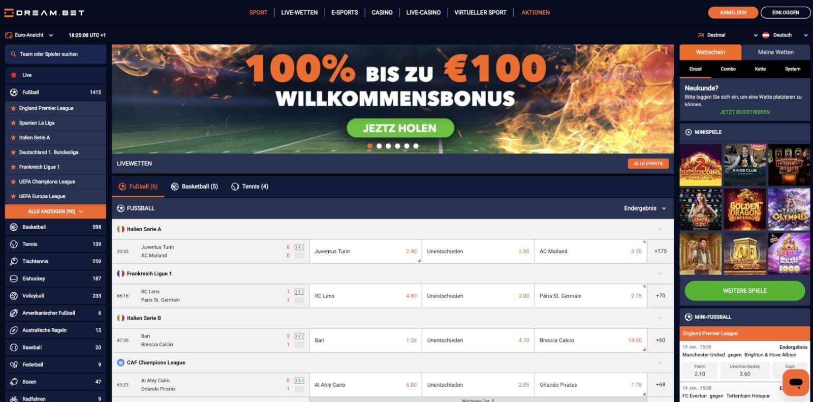 Dream.Bet Bonus