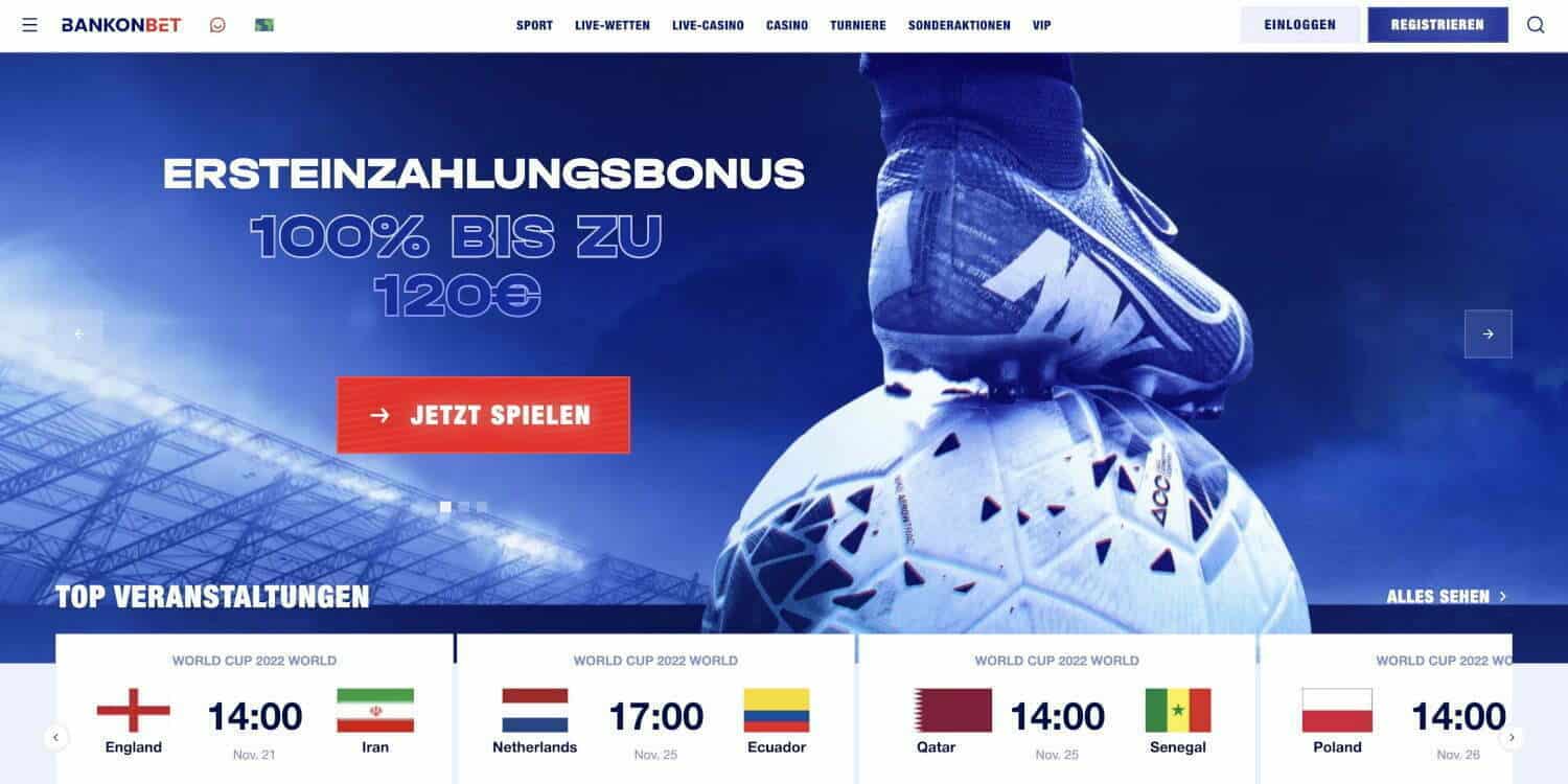 Bankonbet Bonus