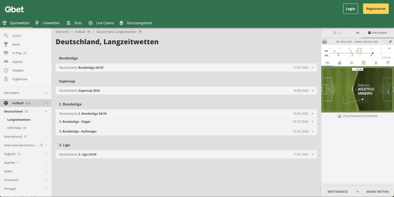Qbet DE Langzeitwetten