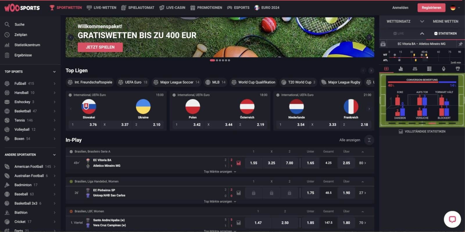 Woo Sports Bonus