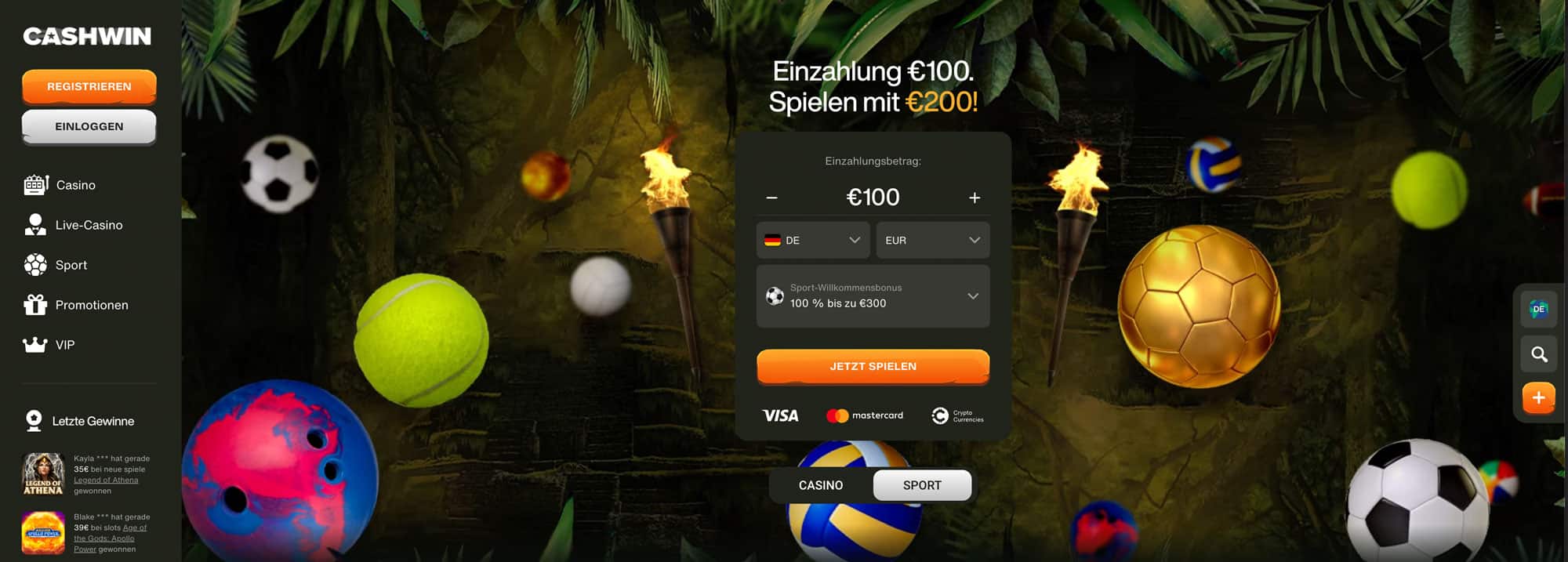 Cashwin Bonus