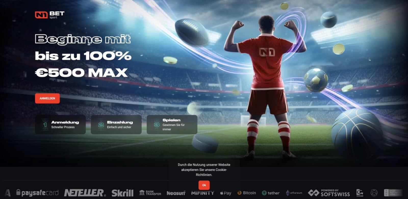 N1bet Bonus