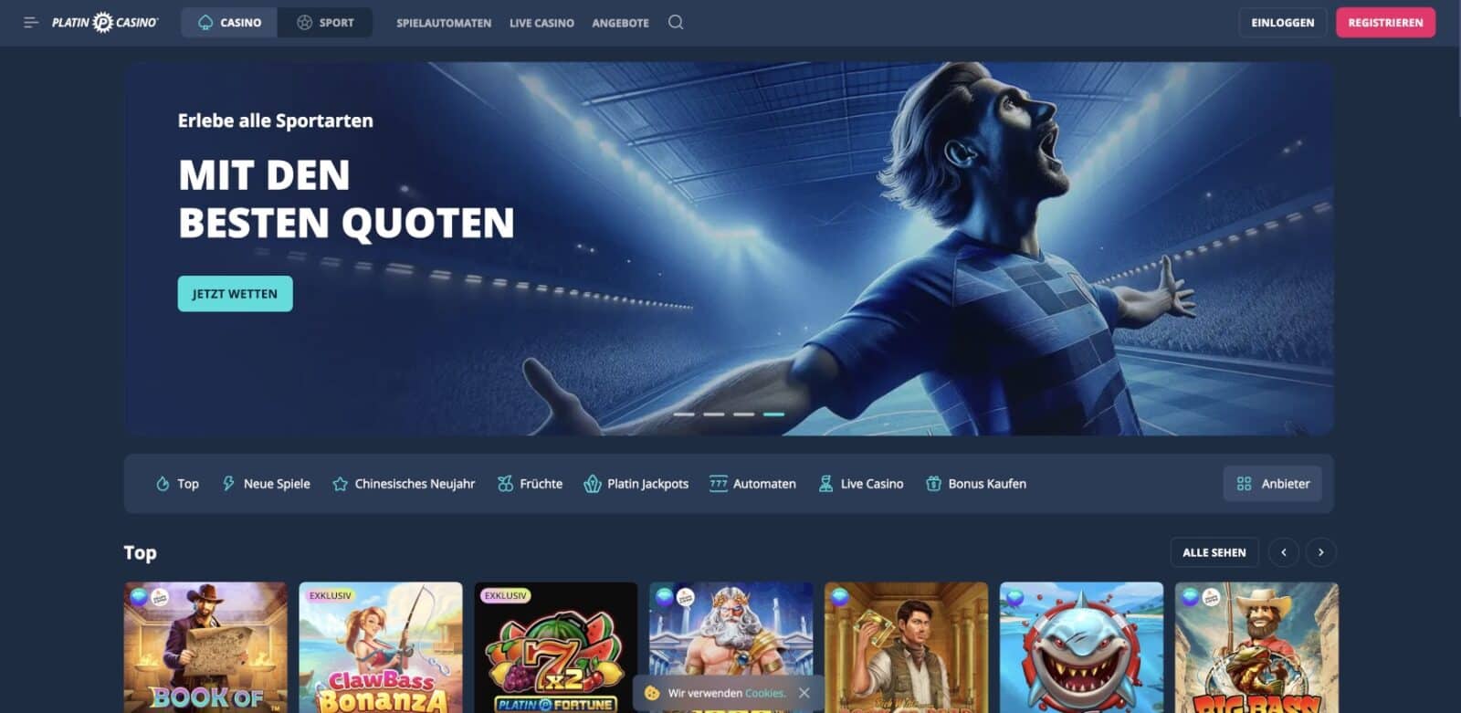 Platincasino Sport Bonus