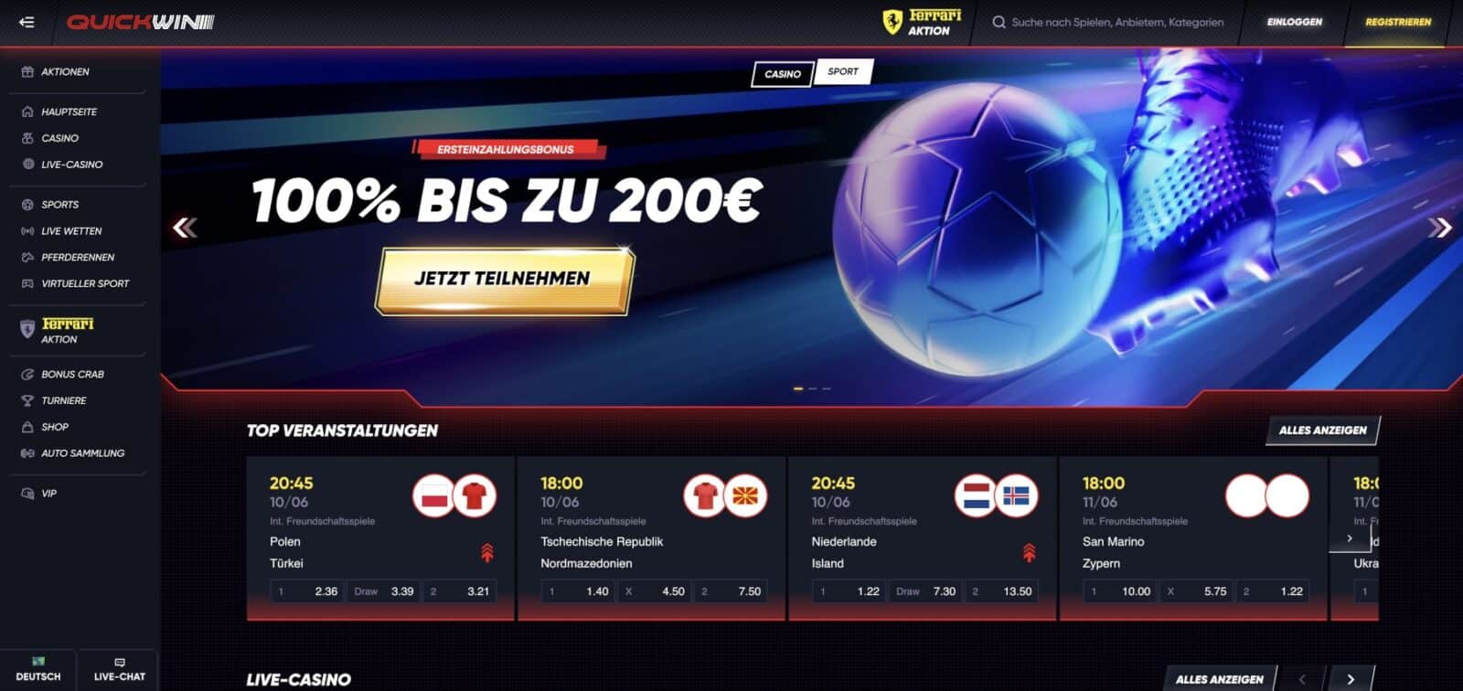 Quickwin Bonus