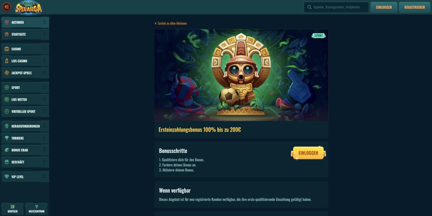 Spinanga Bonus