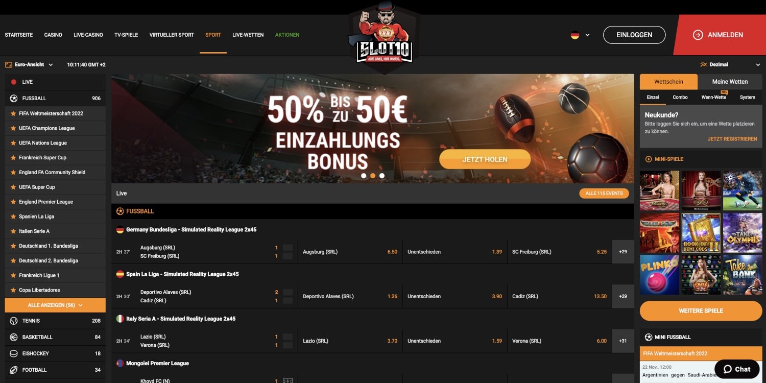 Slot10 Sport