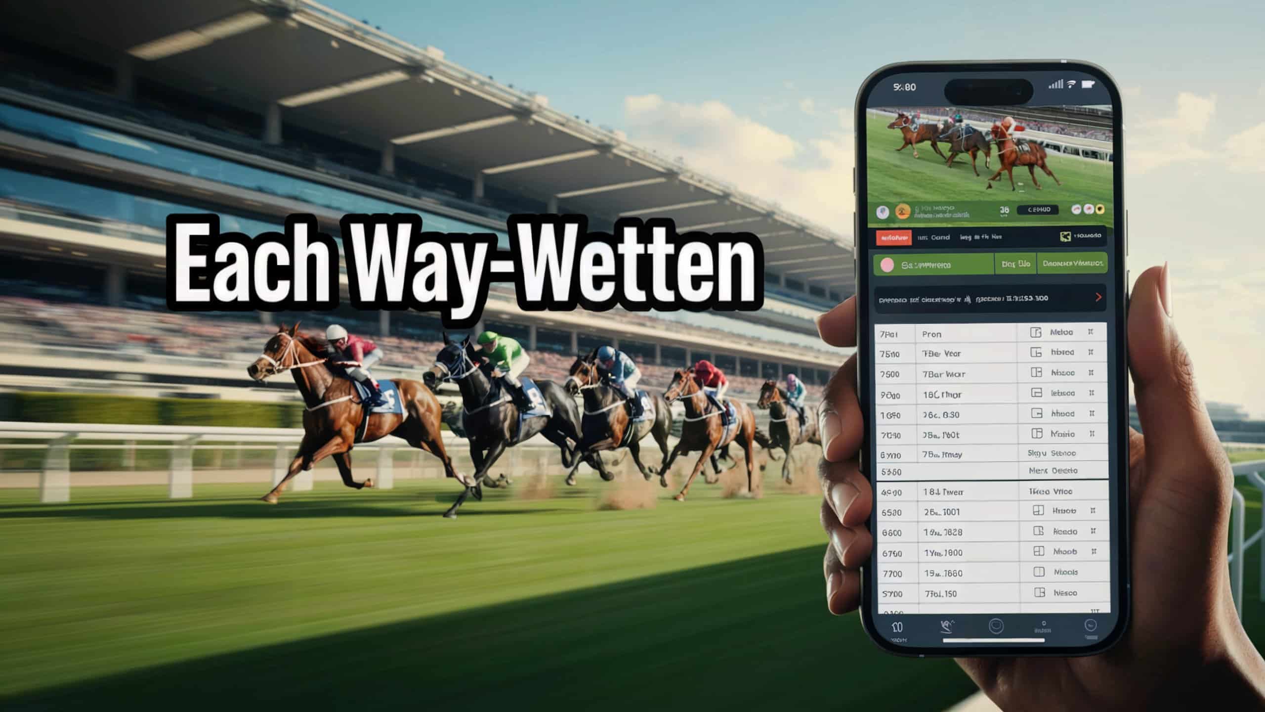 Each Way Wetten