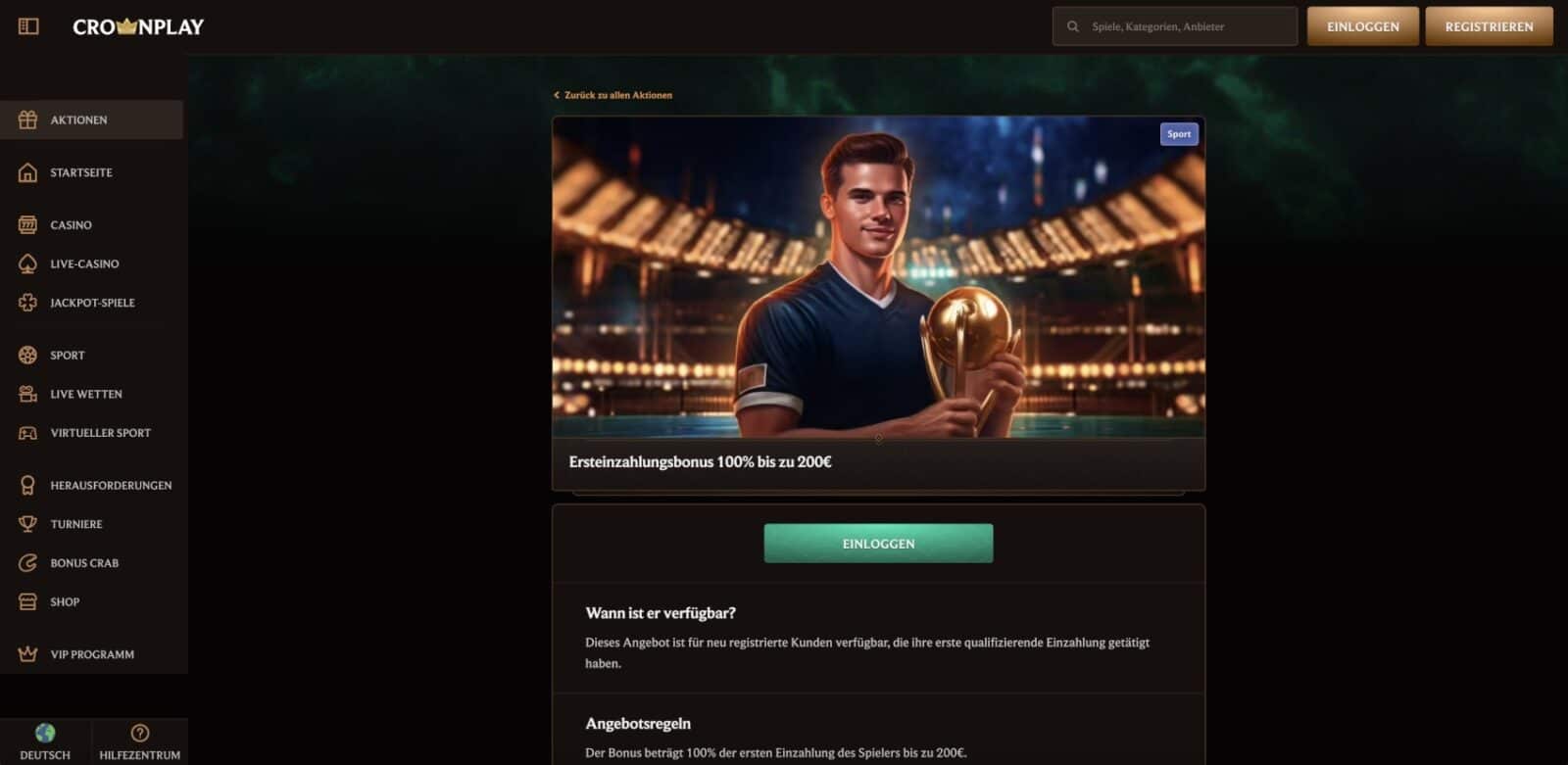 Crownplay Bonus