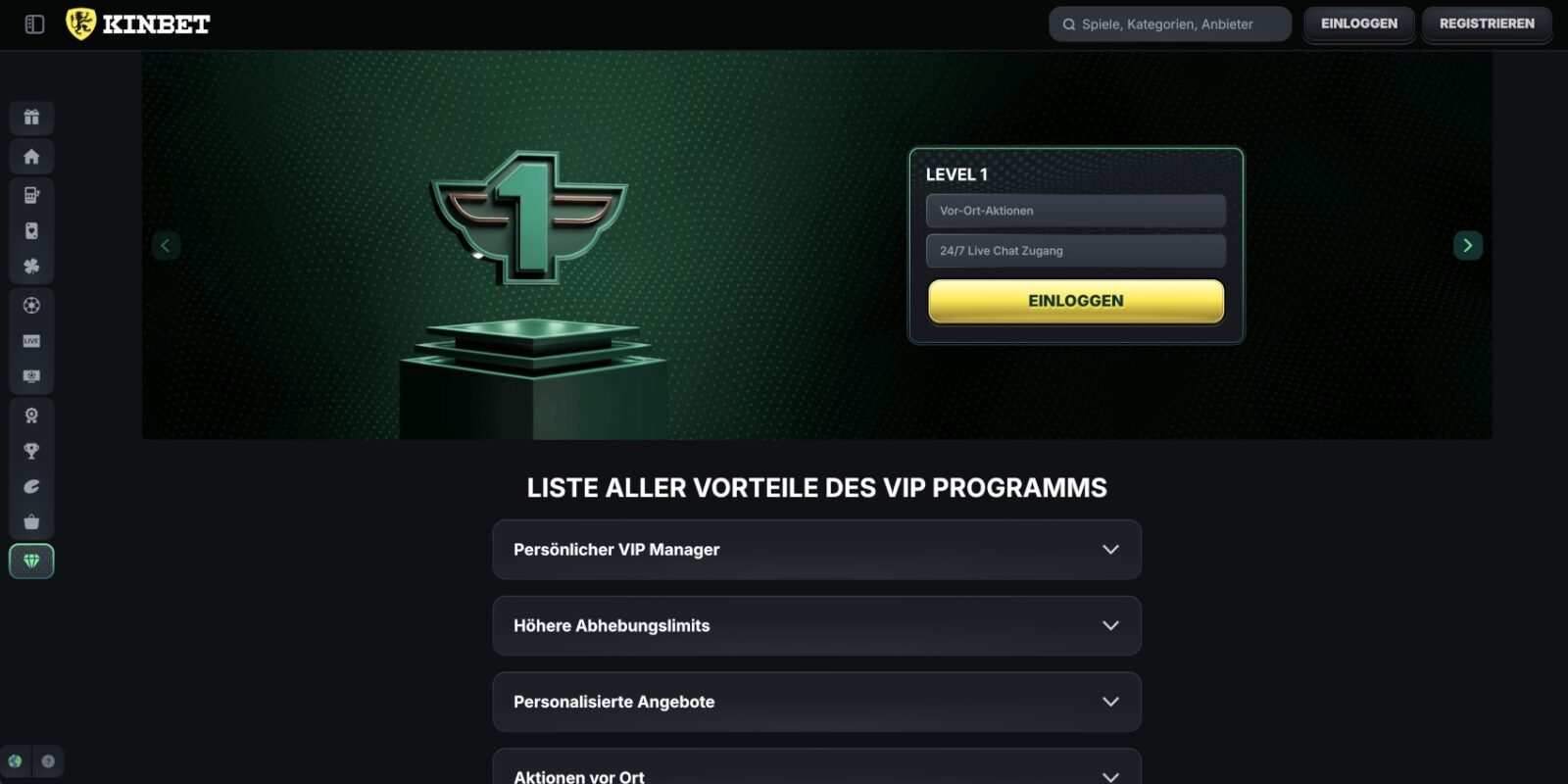 Kinbet VIP