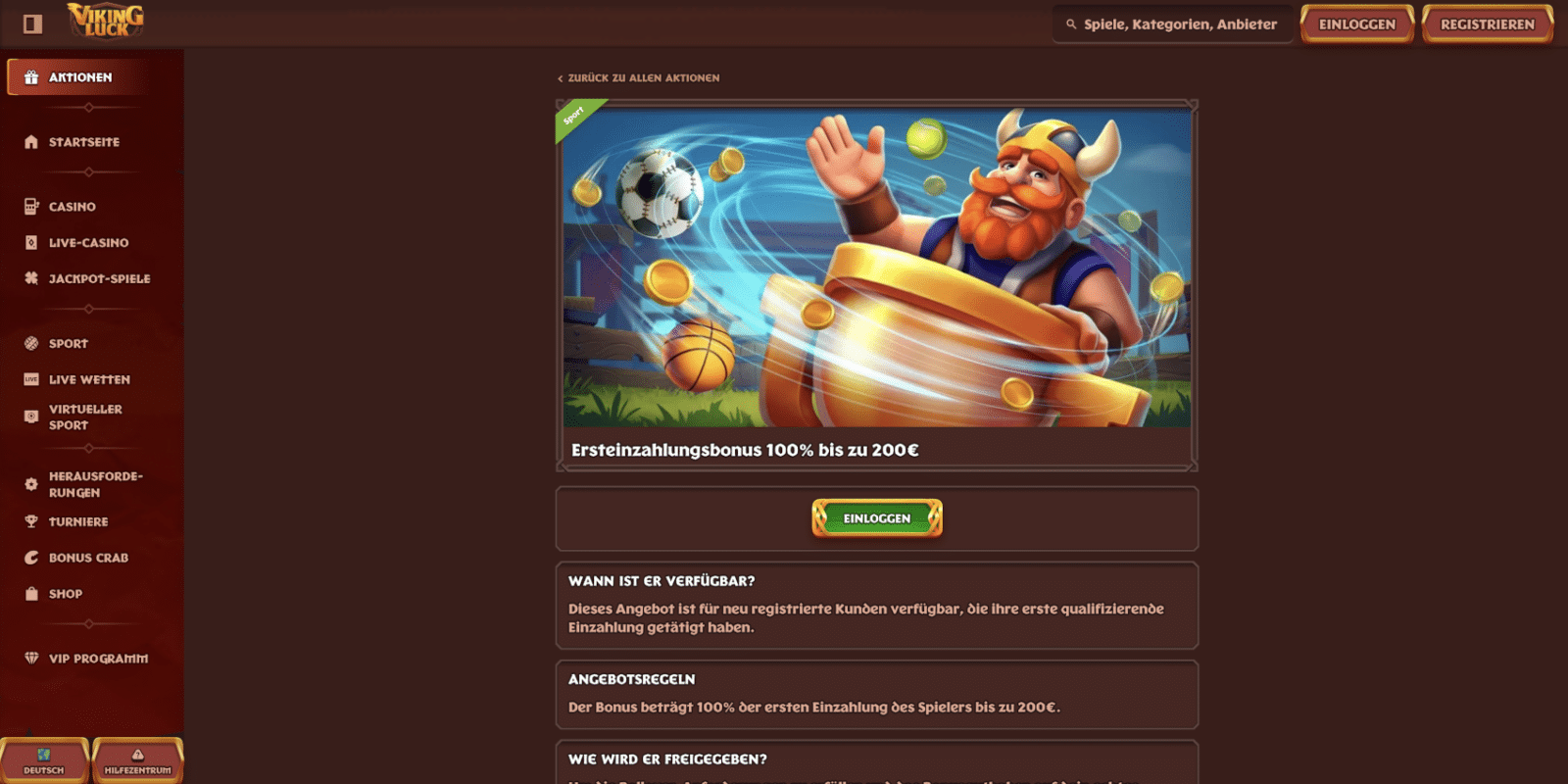 VikingLuck Bonus