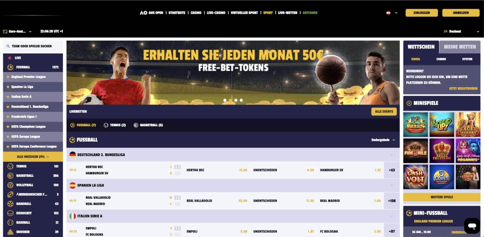 Winolot Sportwetten