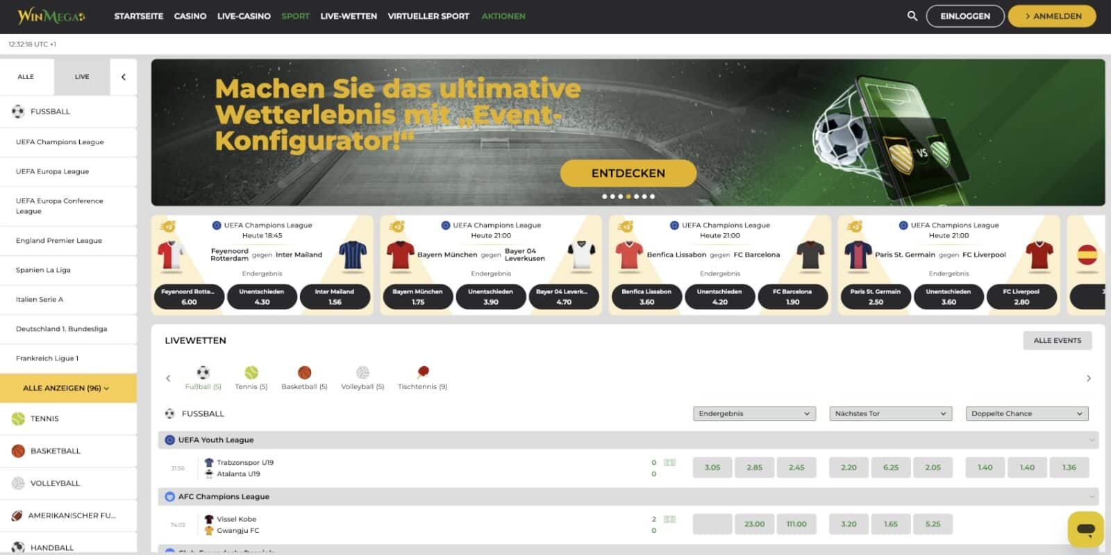 WinMega Sportwetten