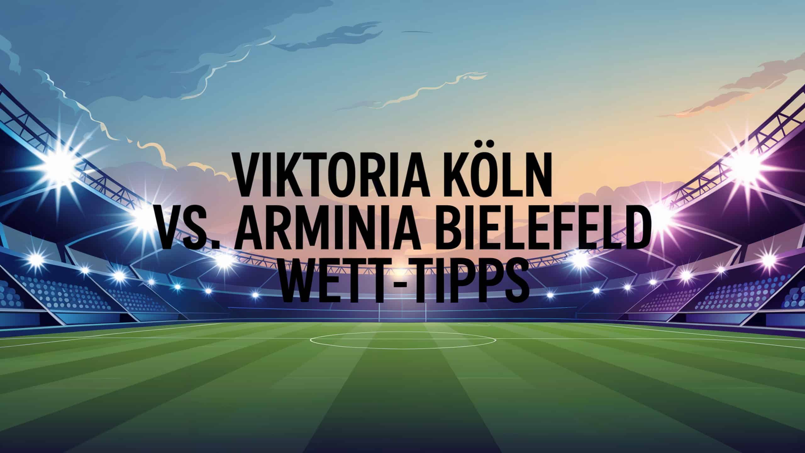 Viktoria Köln - Arminia Bielefeld Wett-Tipps am 13.04.2025