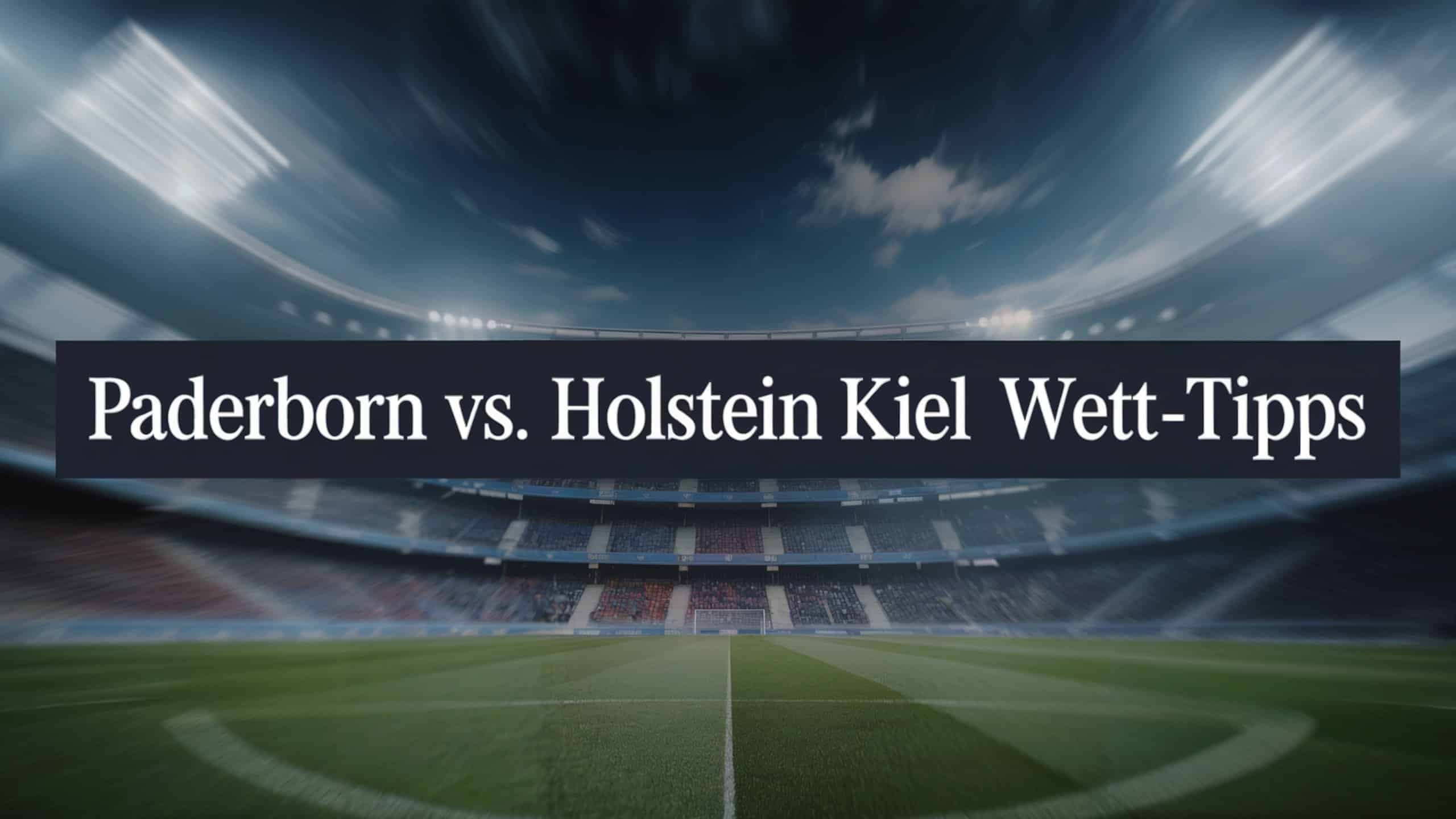 SC Paderborn vs. Holstein Kiel Wett-Tipps am 02.08.2025-