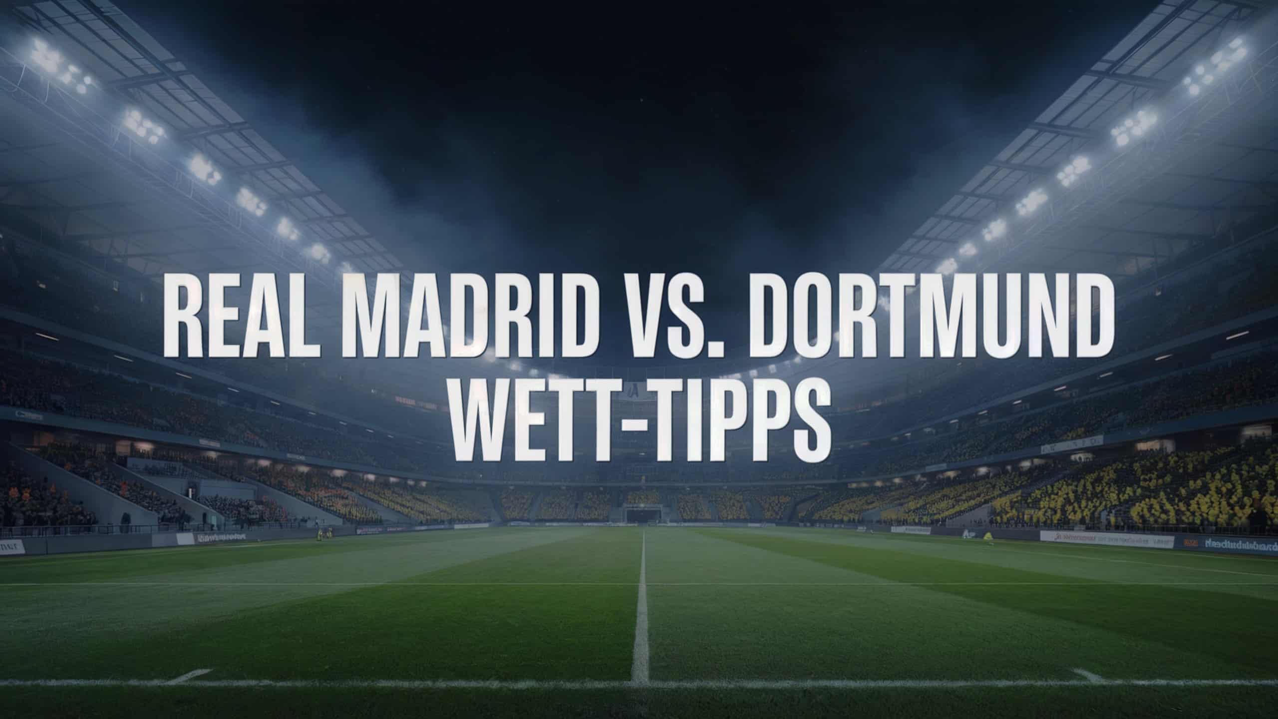 Real Madrid vs. Borussia Dortmund Wett-Tipps am 05.07.2025.