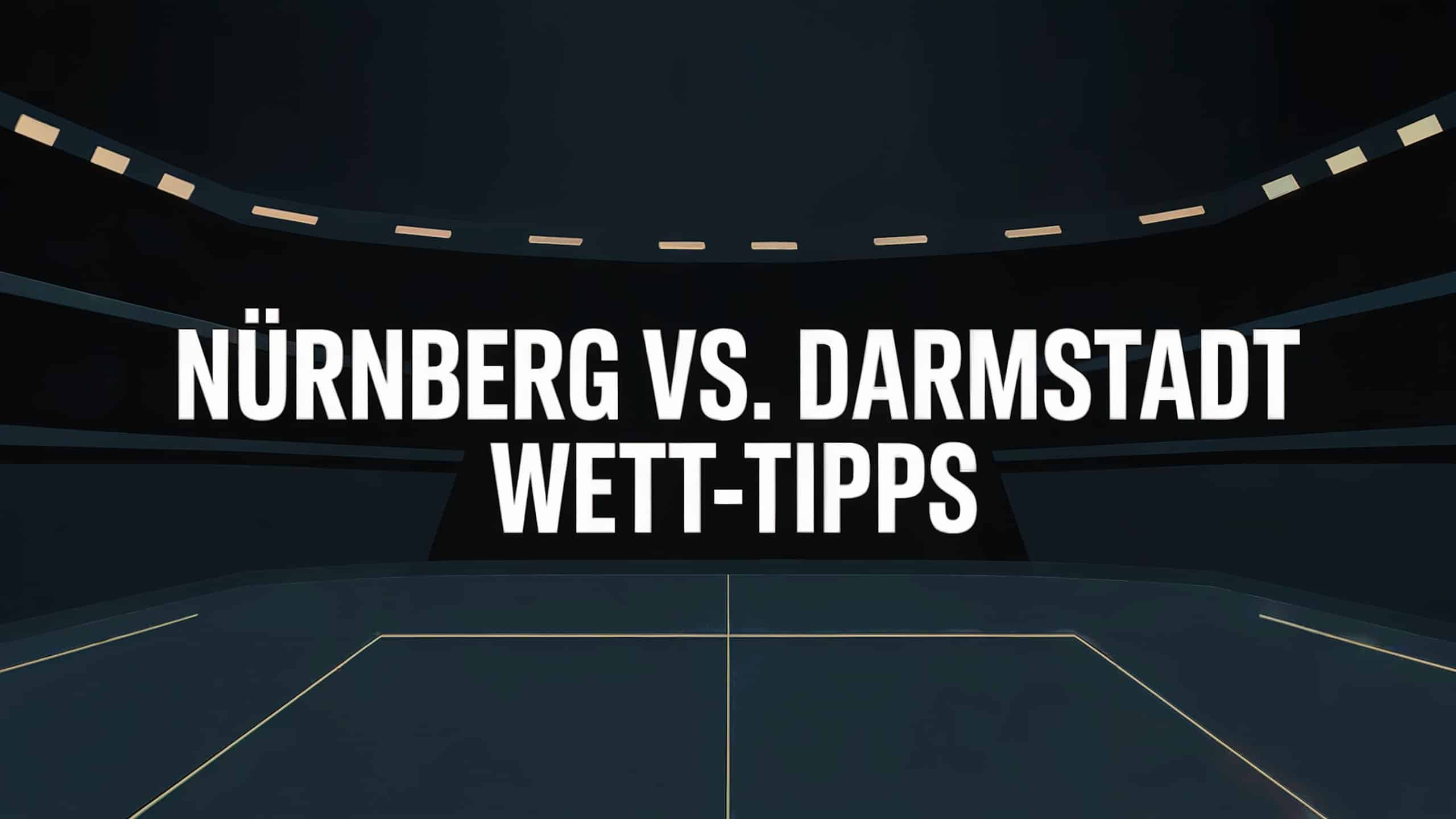 1. FC Nürnberg vs. Darmstadt 98 Wett-Tipps am 08.08.2025.