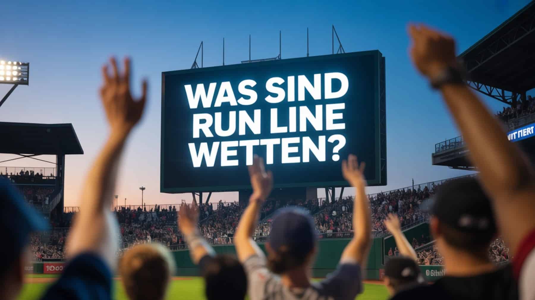 Was sind Run Line Wetten?